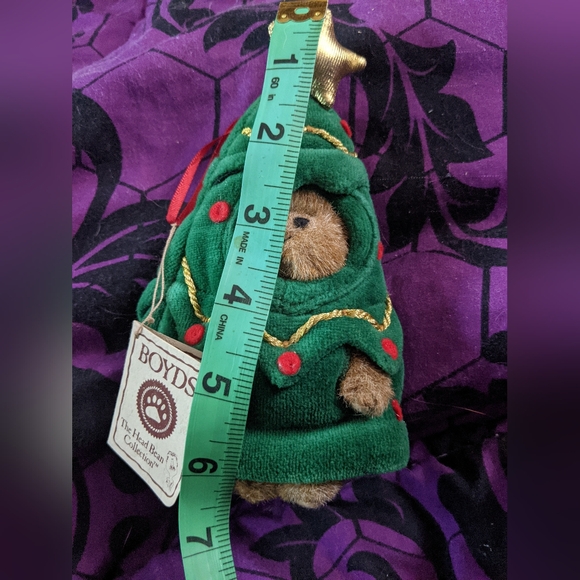 Boyds Bears Green Christmas Tree Ornament - Picture 12 of 12